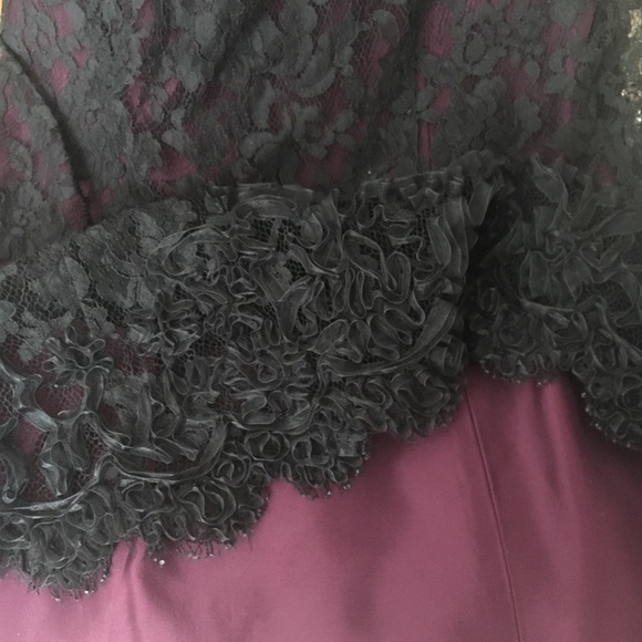 Badgley Mischka Lace Dress - Picture 4 of 7